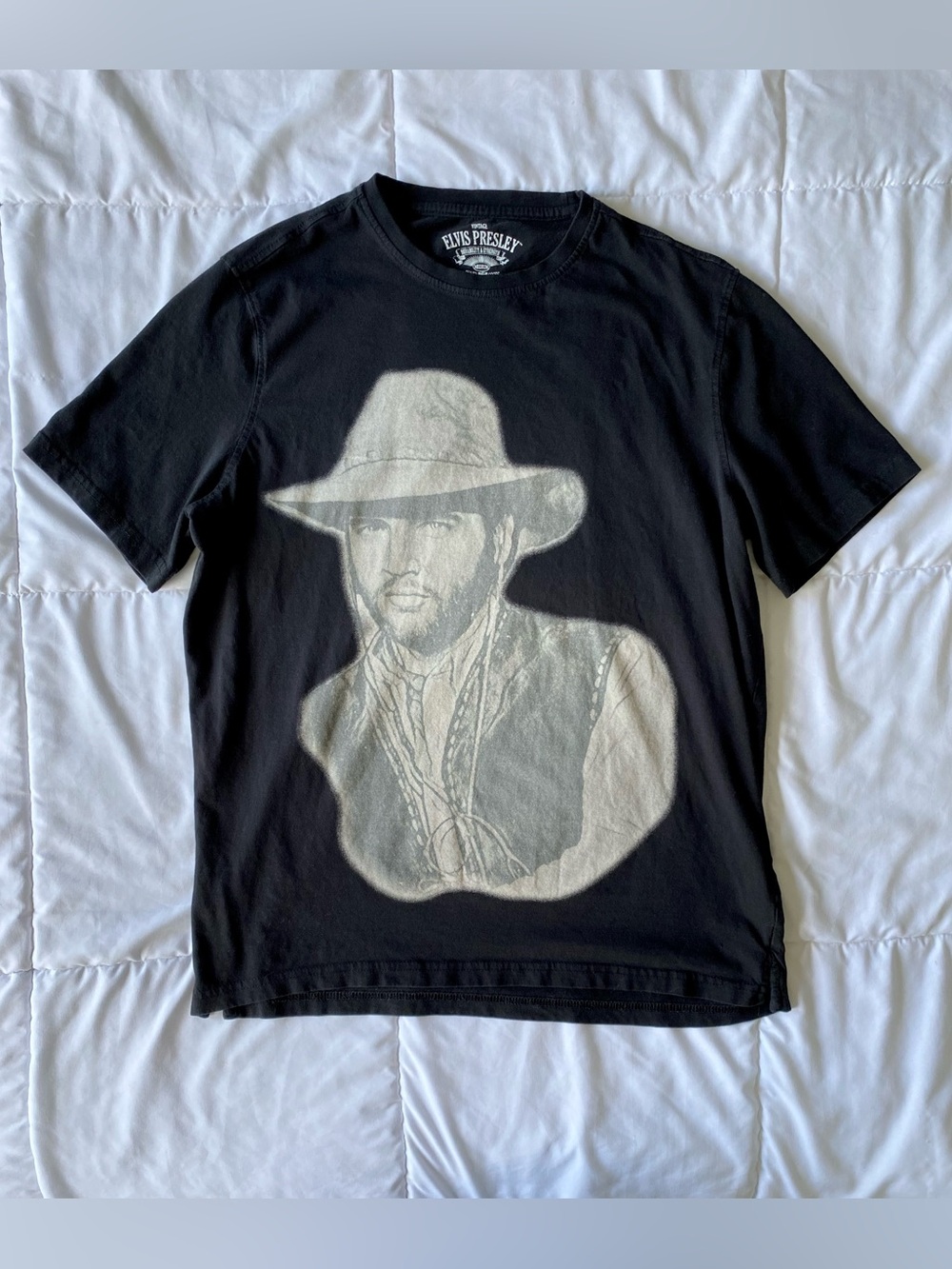 Vintage Elvis Presley Black Cowboy Tee